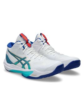 Кроссовки волейбольные ASICS SKY ELITE FF 3 white/asics blue