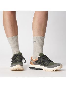 Кроссовки Salomon OUTRISE GTX W Magnet/Black/Coral Gold Female