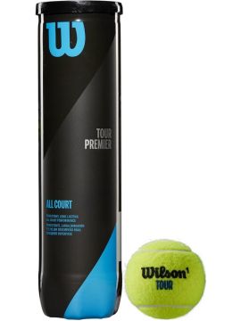 Мяч теннисный WILSON Tour Premier All Court, уп.4 шт