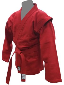 Куртка для самбо красная