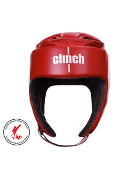 Шлем д/единоборств Clinch Helmet Kick красный