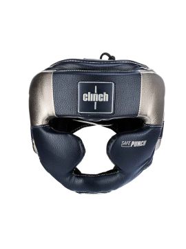 Шлем боксерский Clinch Punch 2.0 Full Face темносине-бронзовый