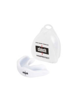 Капа одночелюстная Clinch Competition Single Layer Mouthguard белая