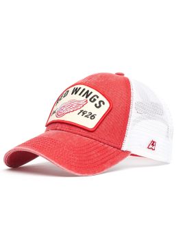 Бейсболка Detroit Red Wings, красн.-бел., 55-58 (ТМ ATRIBUTIKA&CLUB)