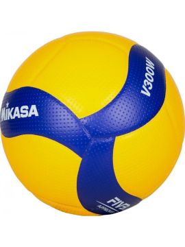 Мяч волейбольный MIKASA р. 5, FIVB Appr, синт.кожа (микрофиб), желто-сини