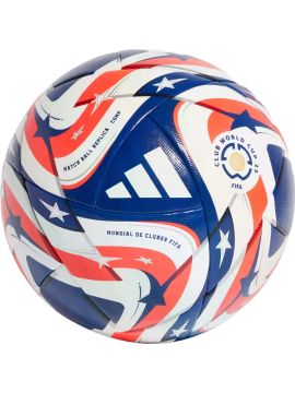 Мяч футб. ADIDAS FCWC Competition JM4742, р.5, 20 пан, FIFA Quality Pro, ПУ,термосш, бело-сине-красн