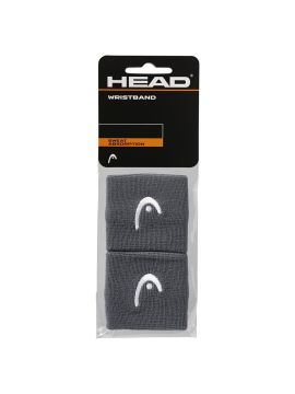 Напульсники HEAD, ширина 7см, 2 шт., Размер Универсальный, Цвет Серый
